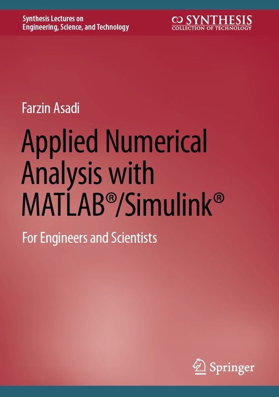 Foto: Ebcoll synthesis collection 12 applied numerical analysis with matlab simulink 