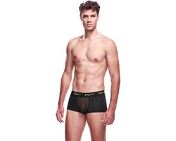 Envy Transparante Mesh Herenshort - Zwart