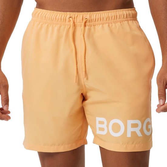 Bjorn borg swim shorts in de kleur oranje.