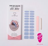 Pop of Color Amsterdam - Kleur: Royal Blue - Gel nail wraps - UV nail wraps - Gel nail stickers - Gel nail foil - Nail stickers - Gel nagel wraps - UV nagel wraps - Gel nagel Stickers - Nagel wraps - Nagel stickers