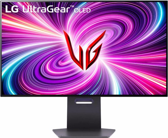 LG UltraGear OLED 32GS95UE-B – Gaming Monitor – 240hz UHD – 480hz FHD – 0.03ms – 32inch