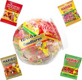 Haribo Happy Heroes snoep - 14 zakjes - Happy Cola, Peaches, Happy Cherries & Goudberen - 350g