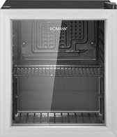 Bomann KSG 7286 - koelkast modèle bar avec porte vitrée - 48 litres