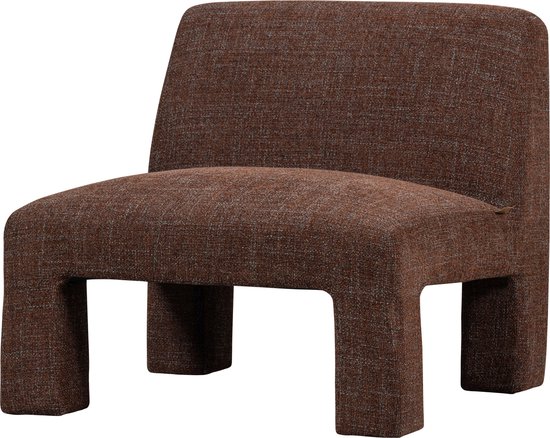 WOOOD Fauteuil Lavid - Polyester - Chestnut - 73x74x84
