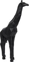 Origami giraf H40cm Zwart