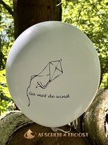 Ballon - Ga met de Wind - AF-SVB40 - Uitvaart - Crematie - Herdenken - Afscheid & Troost