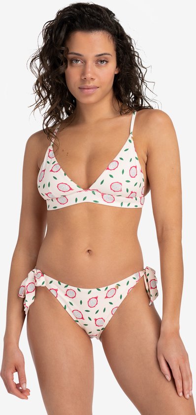 A-dam Dunya - Bikini broek - Zwemkleding - Gemaakt van Gerecyclede Flessen - Vegan - Dames - Vrouwen - Roze - XS