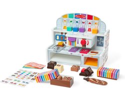 foto van Melissa & Doug Houten Chocoladefabriek Fantasiespelset