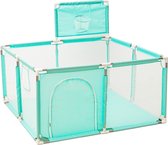 Imbaby - Vierkante grootte box voor kinderen - mintgroen