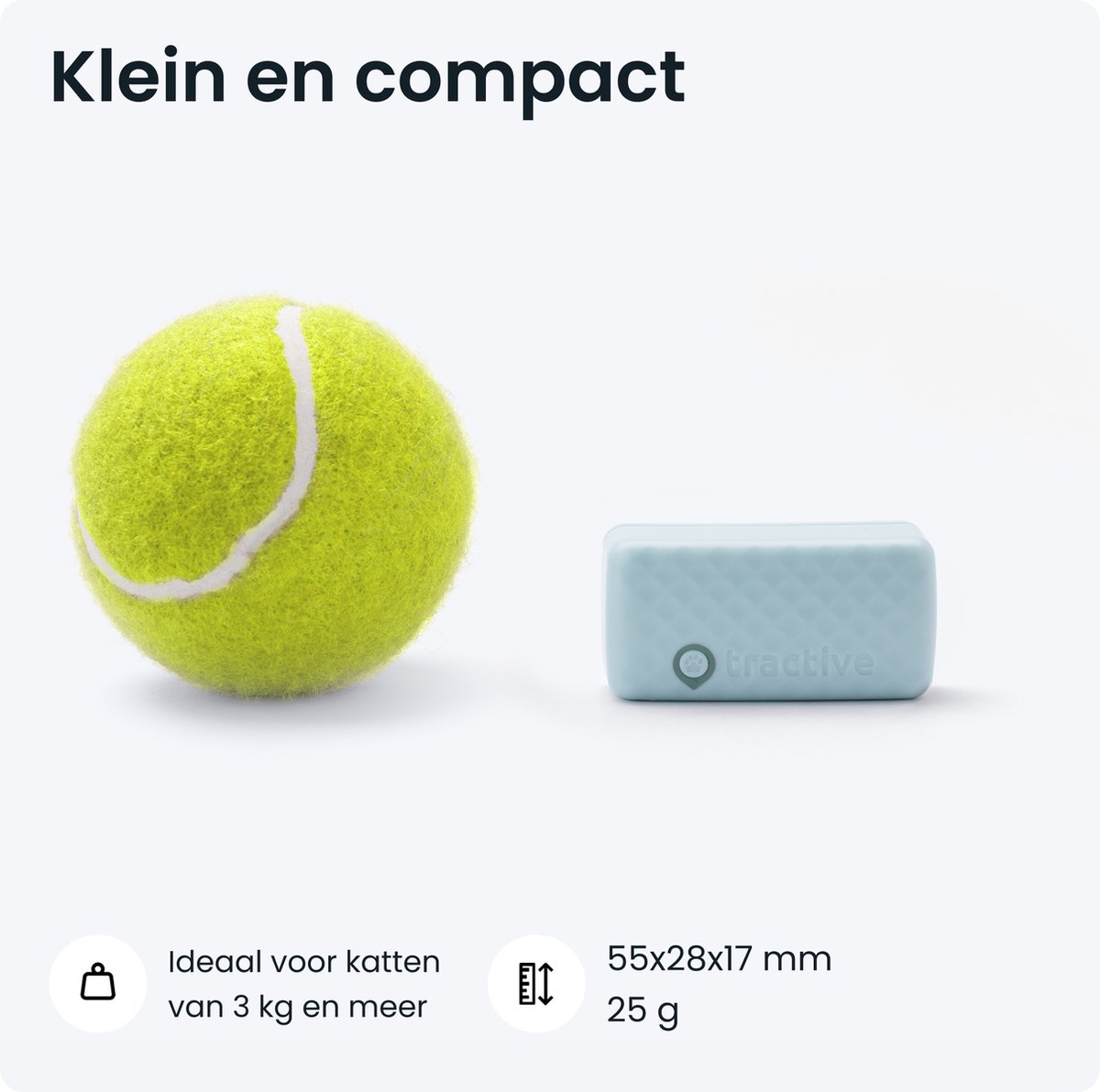 Tractive GPS CAT Mini - Kattentracker & Activiteitenmonitor thumbnail 3