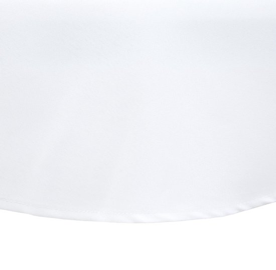 Softalker Tafelkleed rond, diameter 160 cm, afwasbaar, linnenlook, grijs, waterafstotend, tafellinnen, klein tuintafelkleed, tafelkleed voor camping, bruiloften, verjaardag