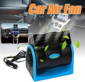 12 V auto-ventilator elektrisch krachtig met sigarettenaansteker-stekker - Praktisch en Verkoelend