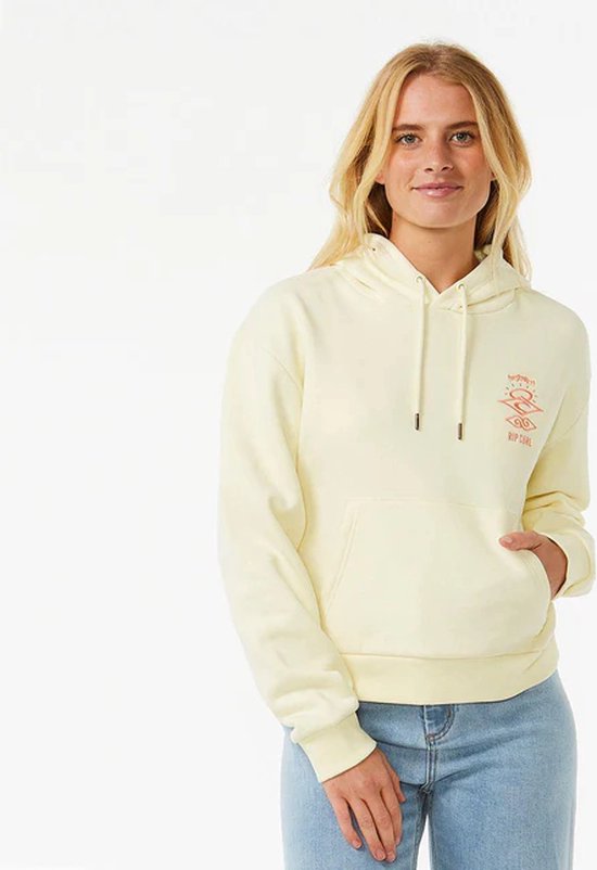 Rip Curl Search Icon Relaxed Hood - Lemon