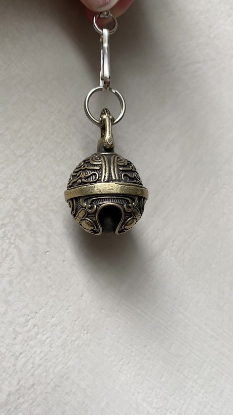 Gremlin Bell Barong de style indonésien | Bell Guardian | Joli cadeau moto pour un motard ou pour la fête des pères !