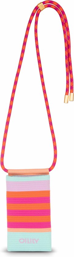 Mara Mobile Holder 12 Knitwear Orange Pink: OS