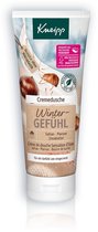 Kneipp Winterfeeling Crème de douche 200 ml - Crème de douche Winterfühl au safran, châtaigne et beurre de karité - Crème de Douche - Beurre de karité - Vegan