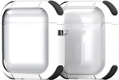 Mobigear Hoesje geschikt voor Apple AirPods 1 Hardcase Hoesje | Mobigear Shockproof - Wit
