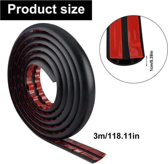 BUUR Aorta kabelgoot - Wit (RAL9010) - 160 cm - Ergonomie