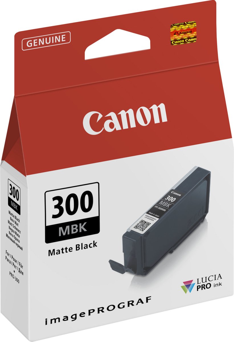 Original Ink Cartridge Canon 4192C001 Matte back