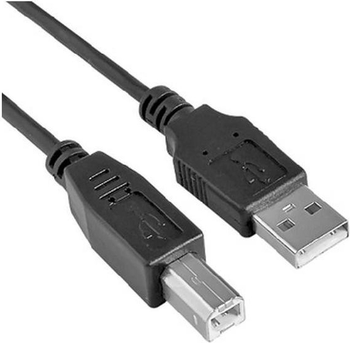 Nilox MGLK687518 USB-kabel 1,8 m USB 2.0 USB A USB B Zwart