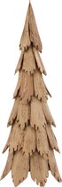 J-Line Kerstboom - hout - naturel - medium