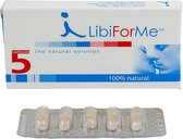 LibiForMe Erectiepillen - 5 capsules - libido verhogend - 100% natuurlijk voedingssupplement - Discreet geleverd - Alternatief voor: Viagra, Levitra, Cialis, Forte, Kamagra en Performance.