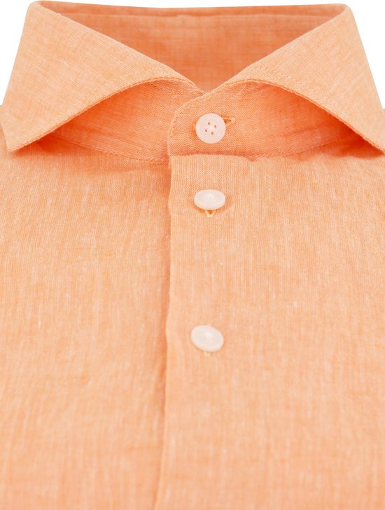Ledub business overhemd oranje