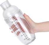 Transparante Cocktail Shaker 700 ml - Met Schaal en Zeef - Mixer Cup voor Thuis Bar - Party Drank MixerMet vriendelijke groet, [Je naam]