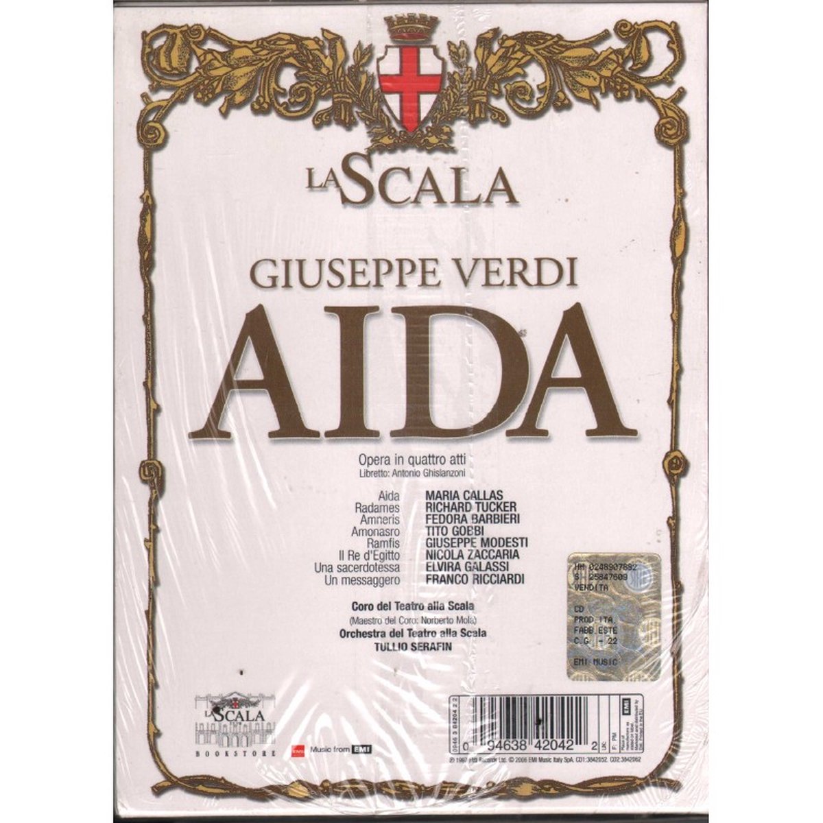 Aida La Scala Guiseppe Verdi