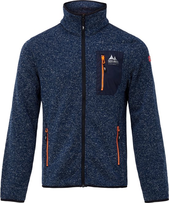 Nordberg Fleece vest Frank blauw - Vergelijk prijzen
