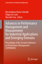 Lecture Notes in Production Engineering- Advances in Performance Management and Measurement for Industrial Applications and Emerging Domains