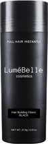 LuméBelle Natuur Haarpoeder - Hair Fiber - Cosmetische Haarverdikker - 27.5 g - Black