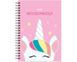 foto van Vriendenboekje Meisje | Fotofabriek Vriendenboekje | A5 | 140+ Pagina's | Ringband | Vriendenboekje Unicorn | Book of friends | Vriendenboek
