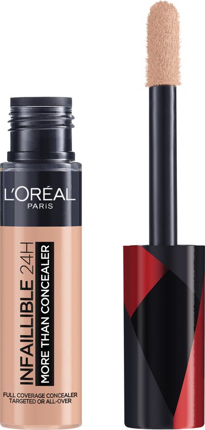 L'Oréal Paris - Infaillible More Than Concealer - 324 Oatmeal -Langhoudende concealer met een hoge dekking - 11ml