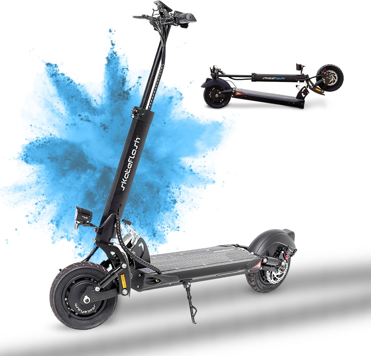 SkateFlash SK Urban Dual Pro Elektrische Step 25KM/U