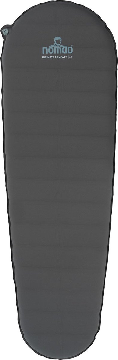 NOMAD® Ultimate Compact 6.5 Slaapmat Zelfopblazend | 196 x 63 | 6,5 cm dikte | Kleine pakvolume | 1 Persoons Luchtbed | Incl Hoes