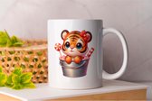 Mok Tiger SimplyCute - Cute - Gift - Cadeau - Adorable - CutiePie - Sweet - Lovely - Pretty - Schattig - Lief - Mooi - animals