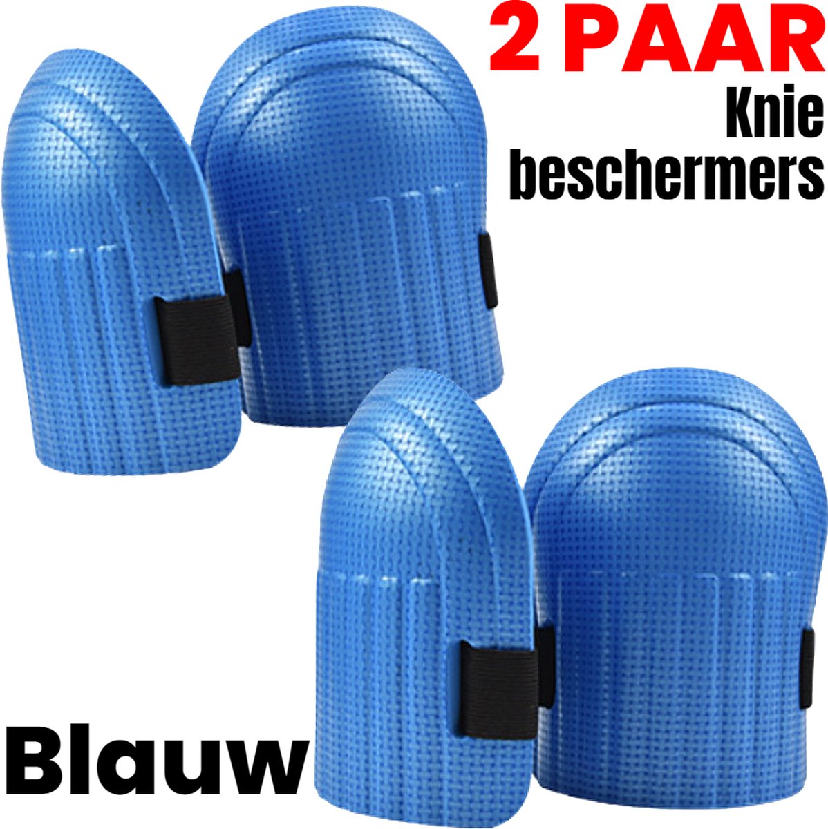 Allernieuwste.nl® 2 paar KNIE Beschermers Zacht Schuim EVA Kniebesschermers Tuin en Klussen - Kniebescherming - BLAUW 2 PAAR