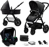 Kinderkraft MOOV - Kinderwagenset 3in1 - Buggy - Autostoel I-size - Zwart