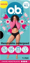 o.b. herbruikbaar menstruatieondergoed - voor vrouwen - maat M/L - 1 stuk