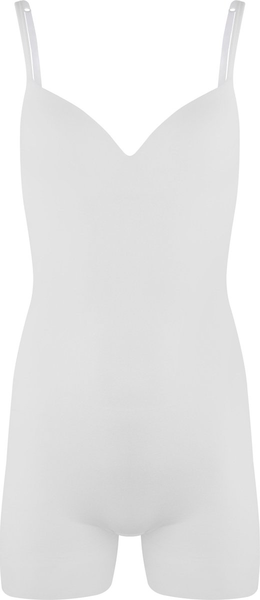 MAGIC Bodyfashion Body Soft Low Back Bodysuit Corrigerend ondergoed - Crispy White Wit