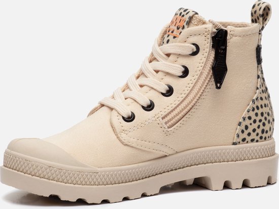 Palladium Veterboots beige Canvas - Maat 29