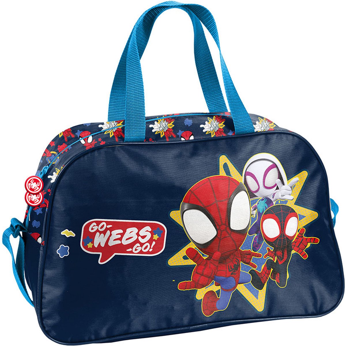 Spidey Schoudertas, Go Webs - 40 x 25 x 15 cm - Polyester