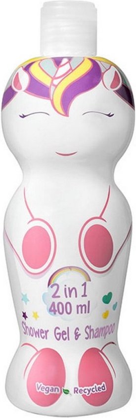 Gel et Shampooing 2 en 1 Air-Val Eau Ma Unicorn (400 ml)