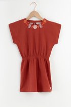 Sissy-Boy - Rode jurk met geborduurde details