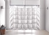 Uittrekbaar Onzichtbaar wasrek voor binnen en buiten - 42 m met verstelbaar touw - Geschikt voor balkon, keuken en badkamer (wit)