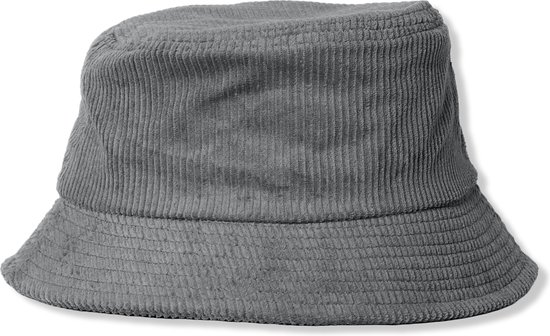 Legend Bucket Hat - eindbaas - Corduroy - Antraciet