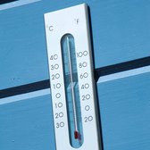 Nature - Muurthermometer - Aluminium - thermometer