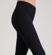 Sportlegging Dames High Waist - Squat Proof - Luxe Ribstof - Naadloos - Made in Italy - Zwart - S/M - SO TIGHT