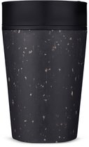 Circular & Co - Travel Mug - Koffiebeker To Go - Coffee To Go Beker - 227 ml - Grey - Ink Black - 8oz – Duurzaam